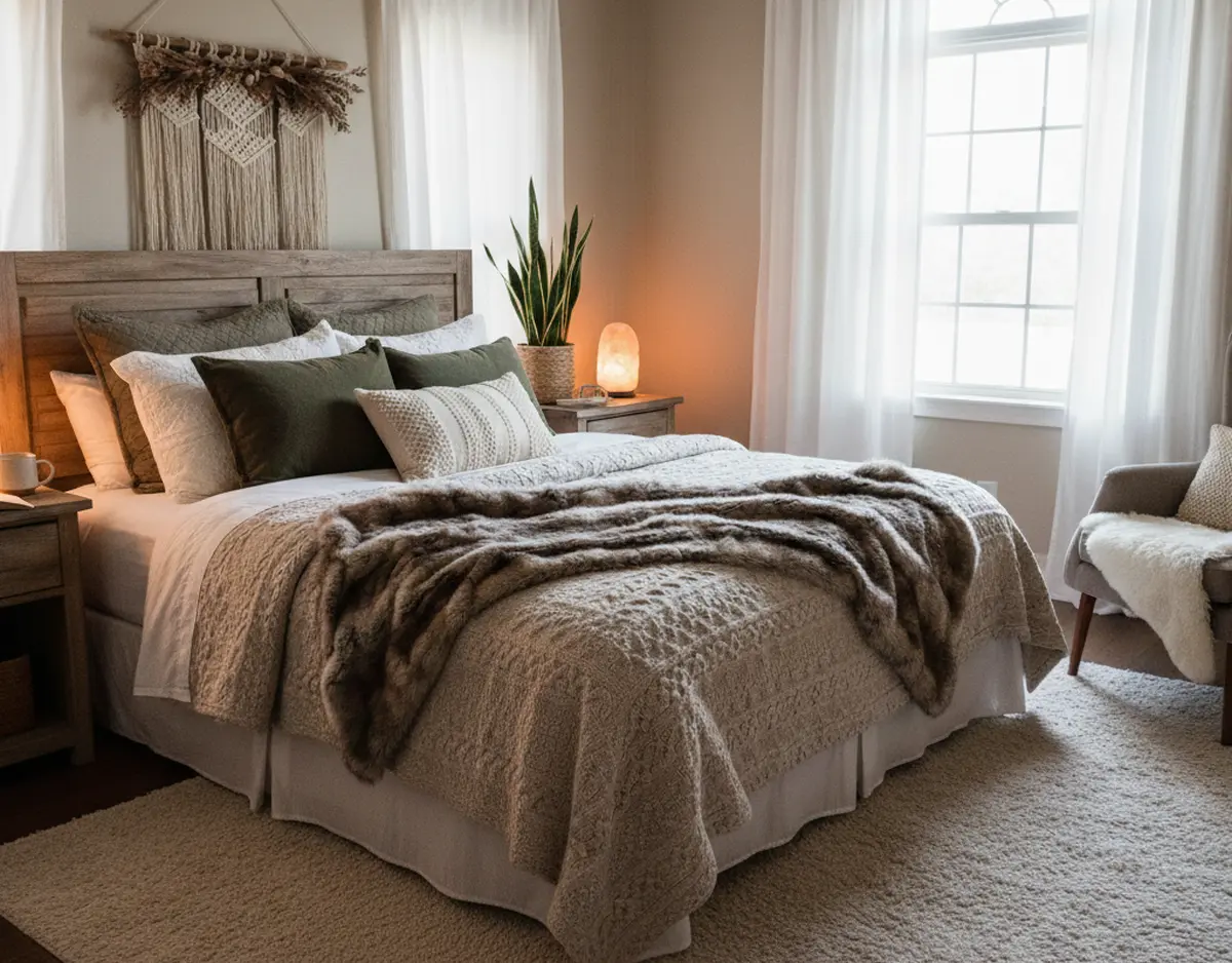 Idées déco chambre adulte cocooning pour un espace douillet et chaleureux