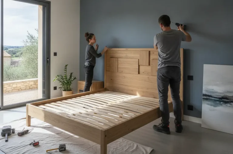 Comment fixer une tête de lit au mur guide précis et sécurisé